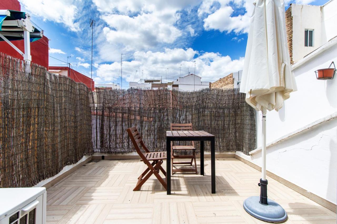 Estudio Para Parejas Con Terraza En La Playa Valencia Ngoại thất bức ảnh