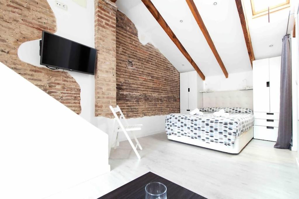 Estudio Para Parejas Con Terraza En La Playa Valencia Ngoại thất bức ảnh